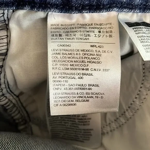 Levi’s Mid Rise Skinny Jeans Blue 31 - Picture 3 of 11